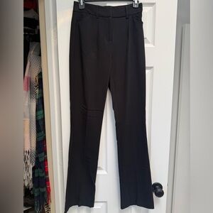 Fashion Nova Classic Black Flare Pants